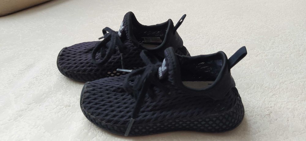 Кроссівки сетка Adidas оригинал чорні