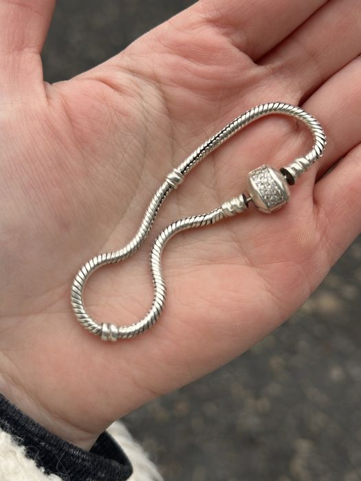 Срібний браслет Пандора