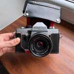Aparat Praktica Super TL2 obiektyw Flektogon 35mm f/2.4 Carl Zeiss