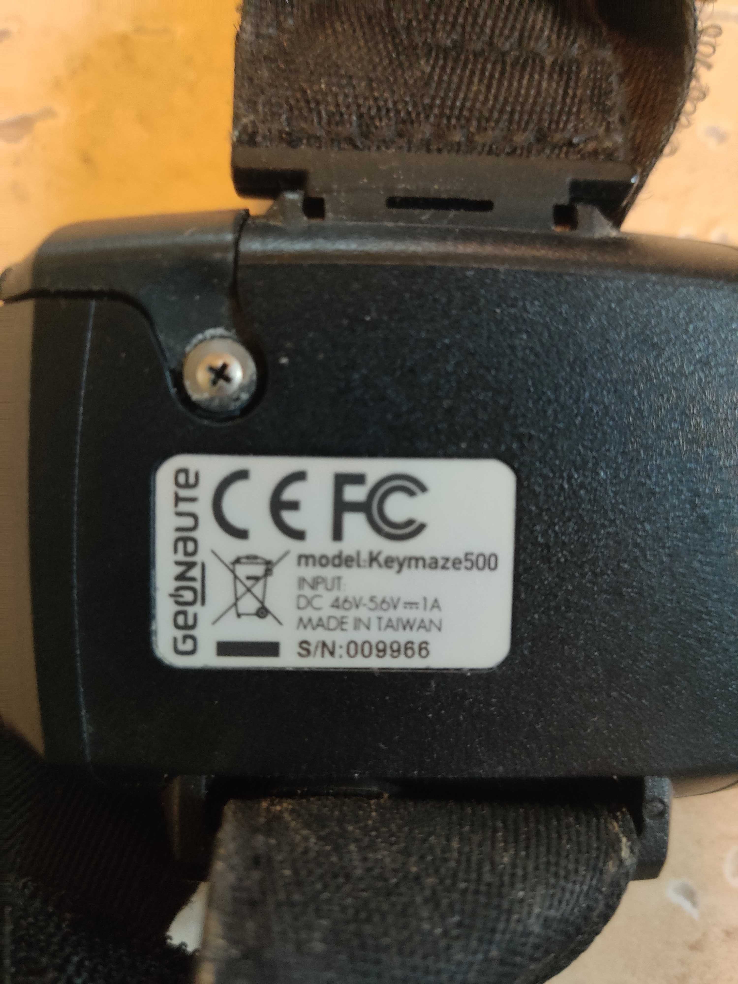 Zagarek GPS biegowy/rowerowy Geonaute Keymaze 500