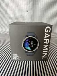 Смарт годинник Garmin Venu Silver Granite Blue (010-02173-02)