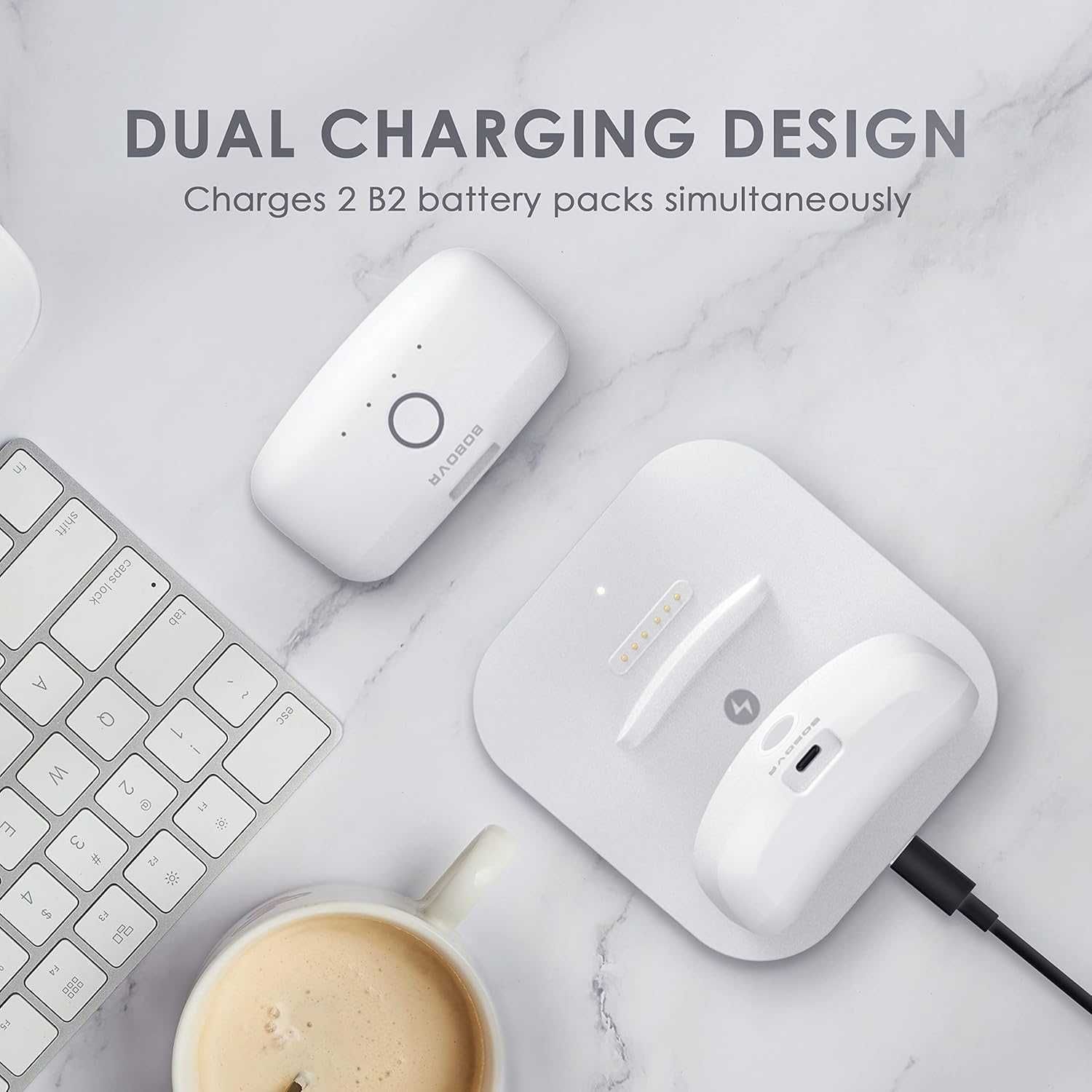 Док-станція Акумулятор BOBOVR B2 Battery Pack 5200mAh Meta Quest 2/3