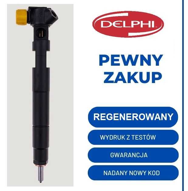 Wtryski Mercedes W176 W246 W204 CLA CLS W212 2.1 CDI Delphi 28.272.472