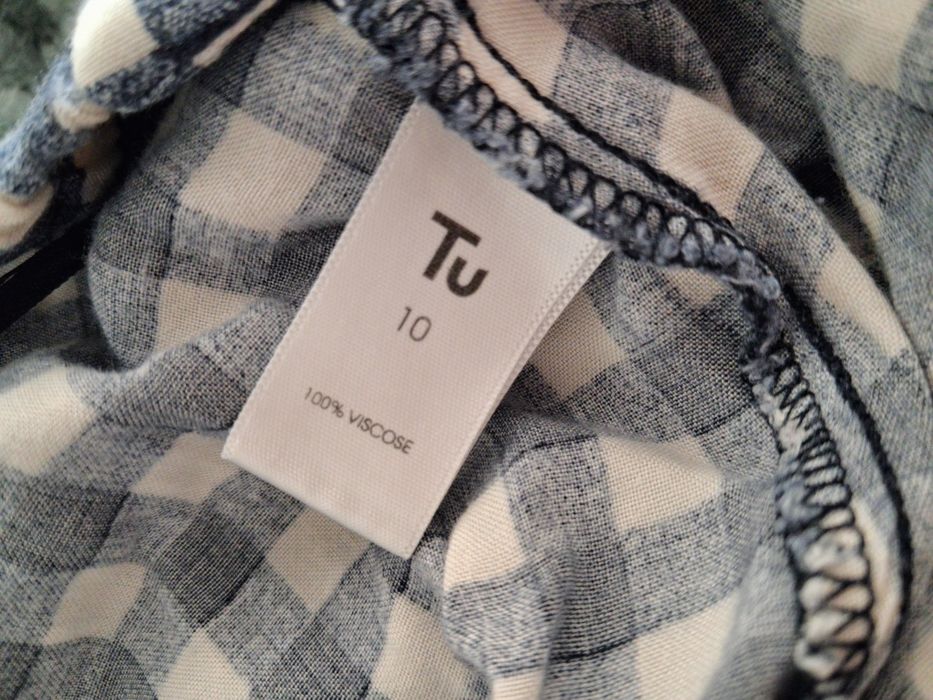 Tu spodenki szorty damskie w kratkę M/L