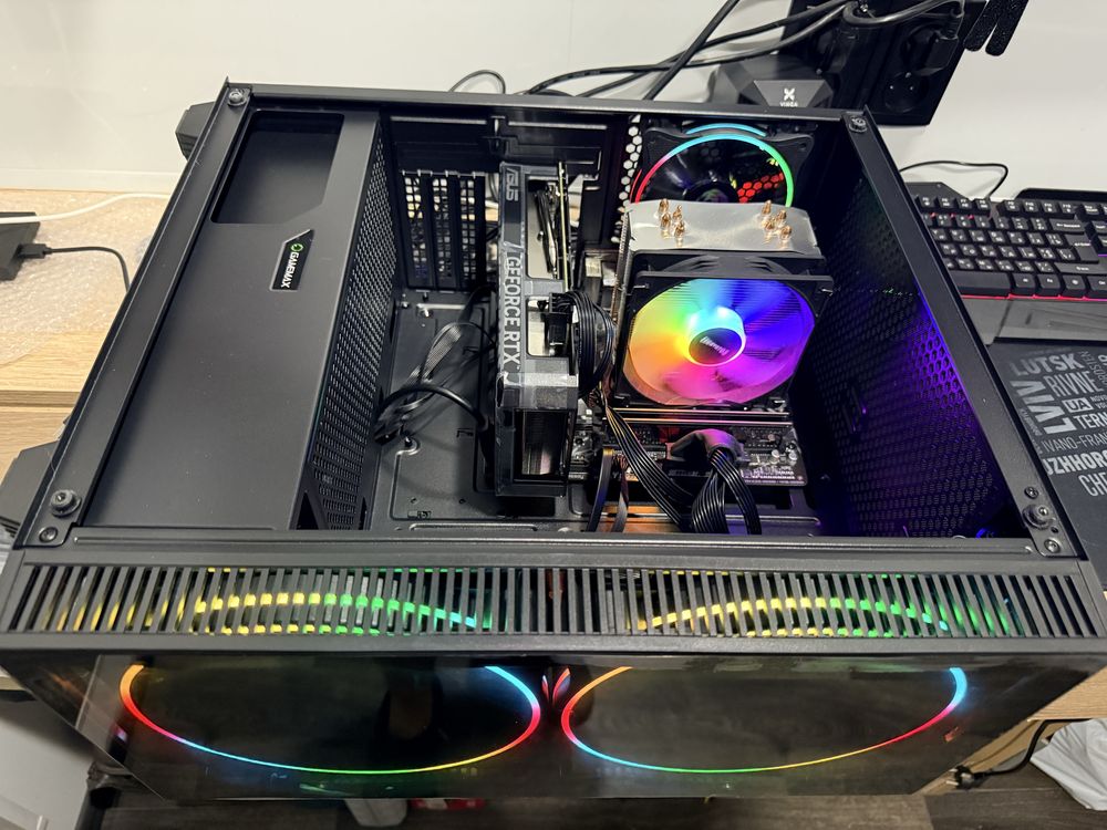 Компьютер ЧОРНА ДІРА  усе на ультра Ryzen 5+32 ddr+1 тб+ Asus RTX 4060