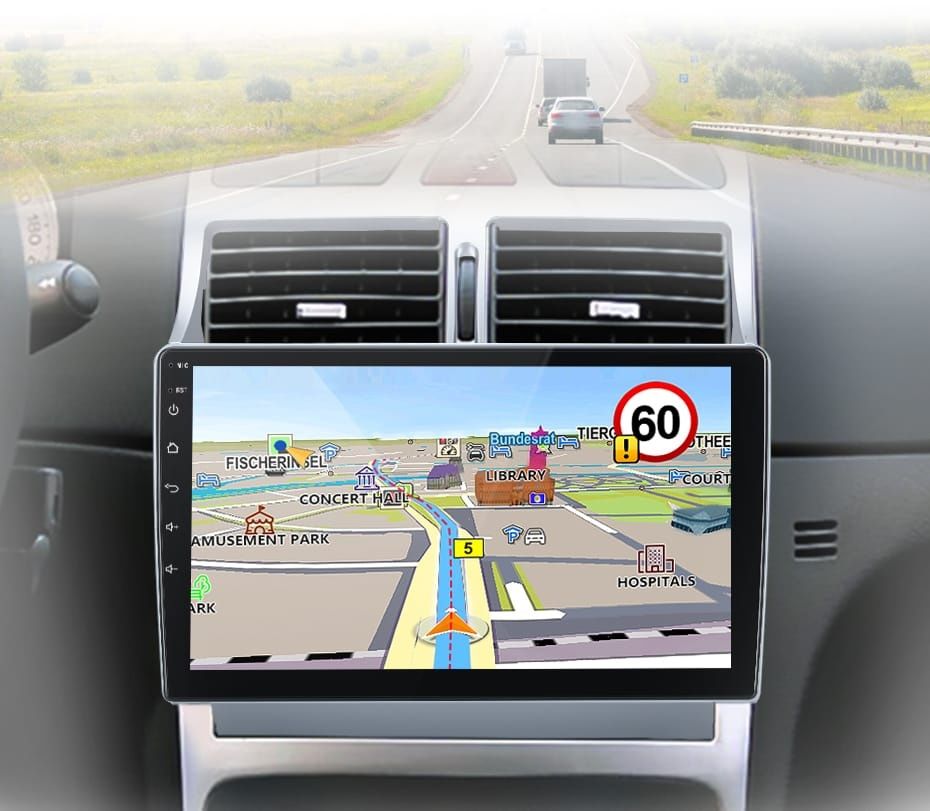 Radio nawigacja PEUGEOT 307 Android Stacja multimedialna GPS