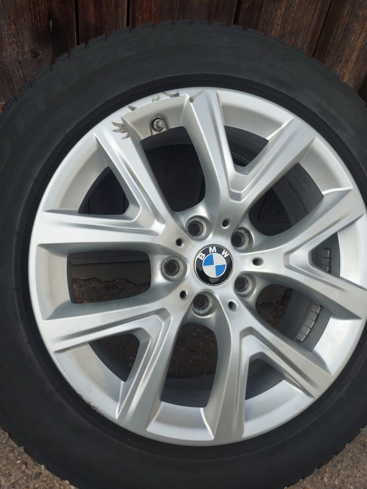 Koła bmw opony zimowe 17” 5x112 X1 X2 czujniki audi mercedes