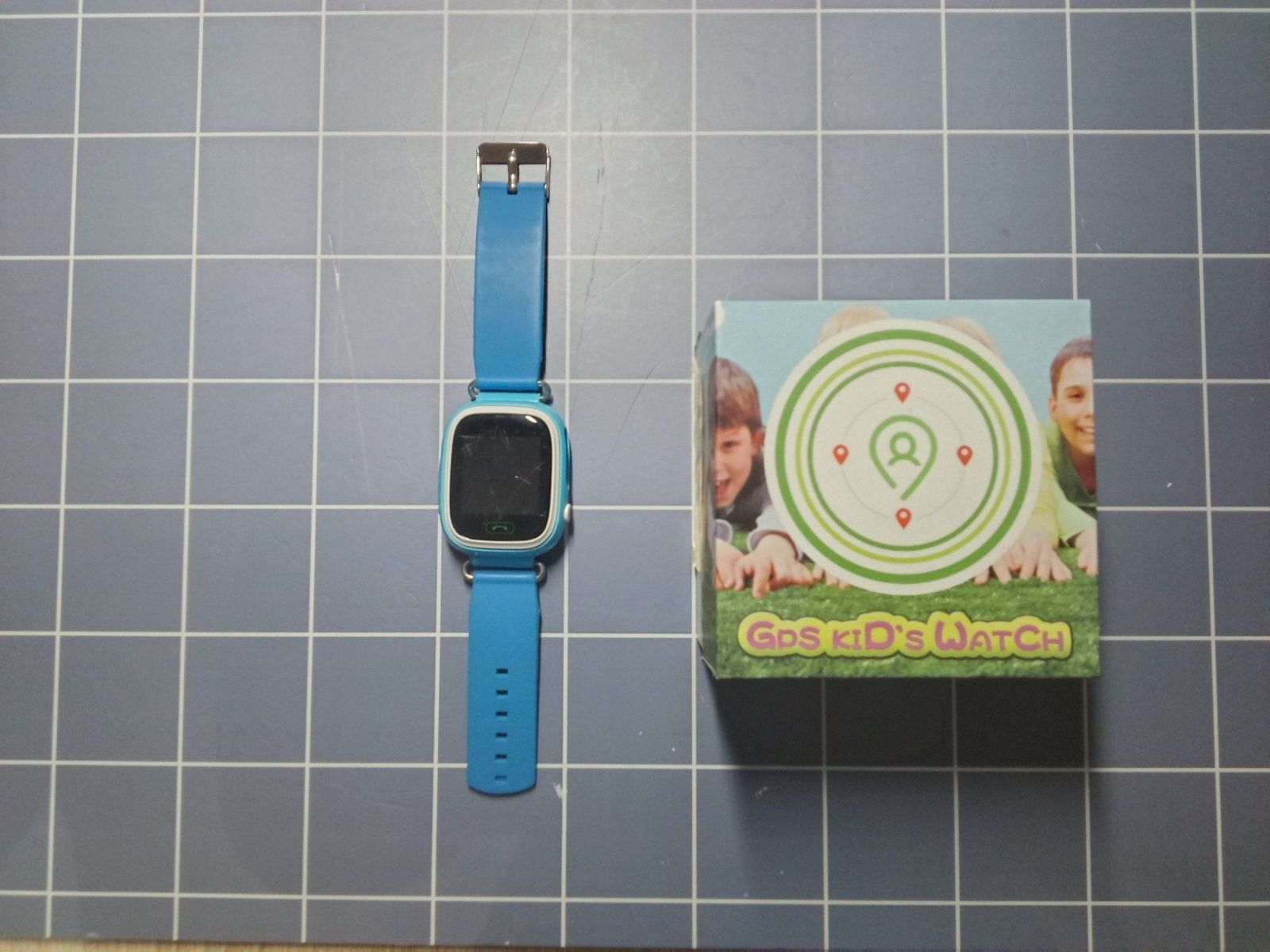 Продам детские часы с sim-kartoy Q100 blu