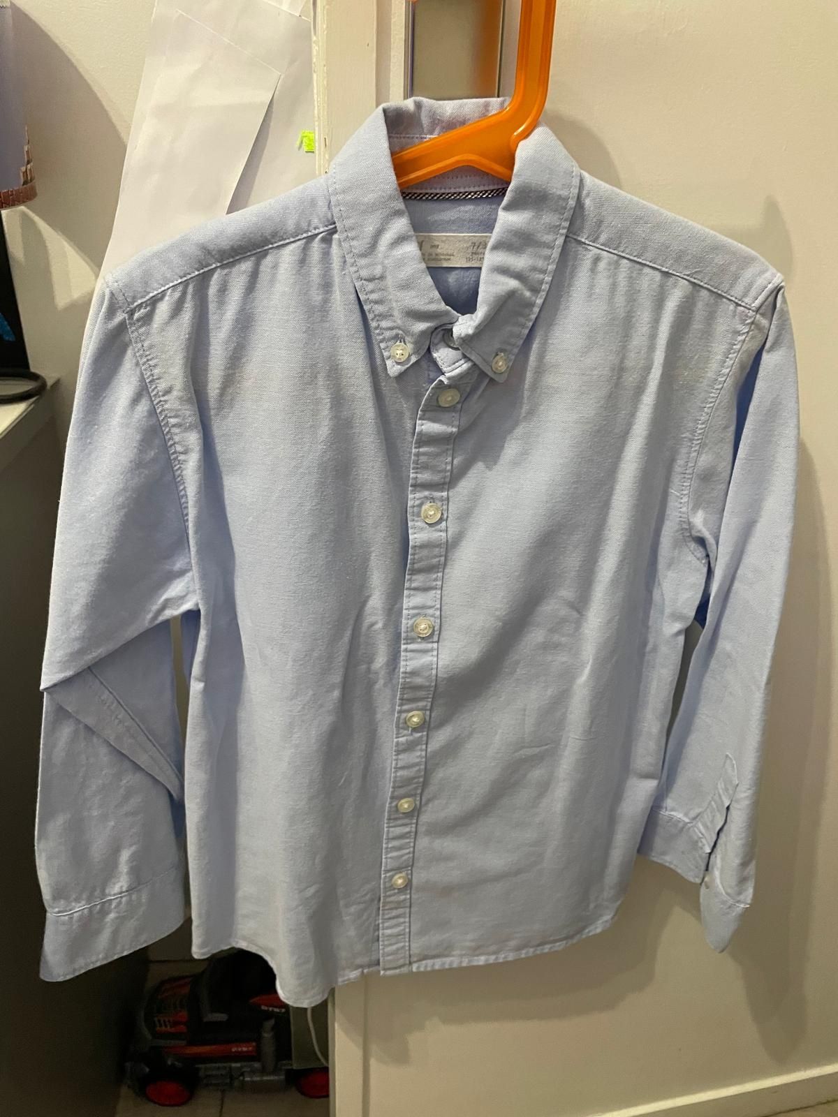 Camisa azul claro tam 7/8