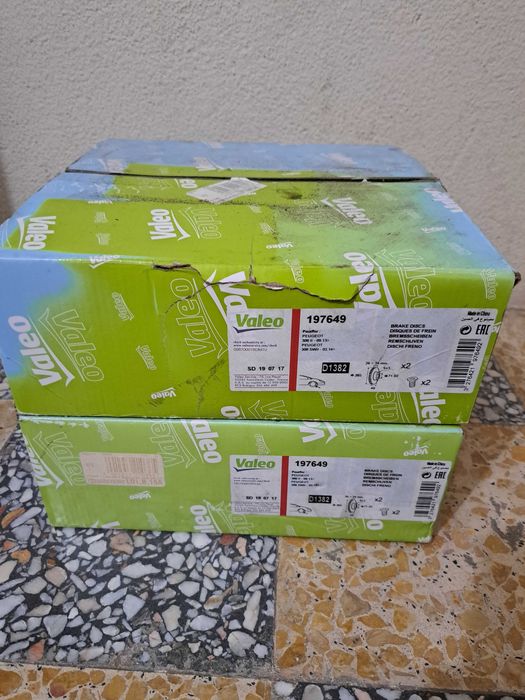 Discos de travão Valeo 197649