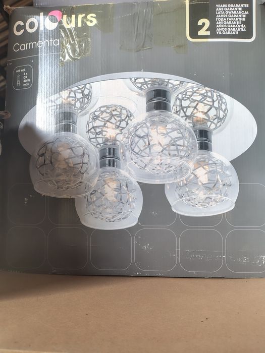 Lampa Sufitowa Colours Paralia 3 x 25 W G9 plafon