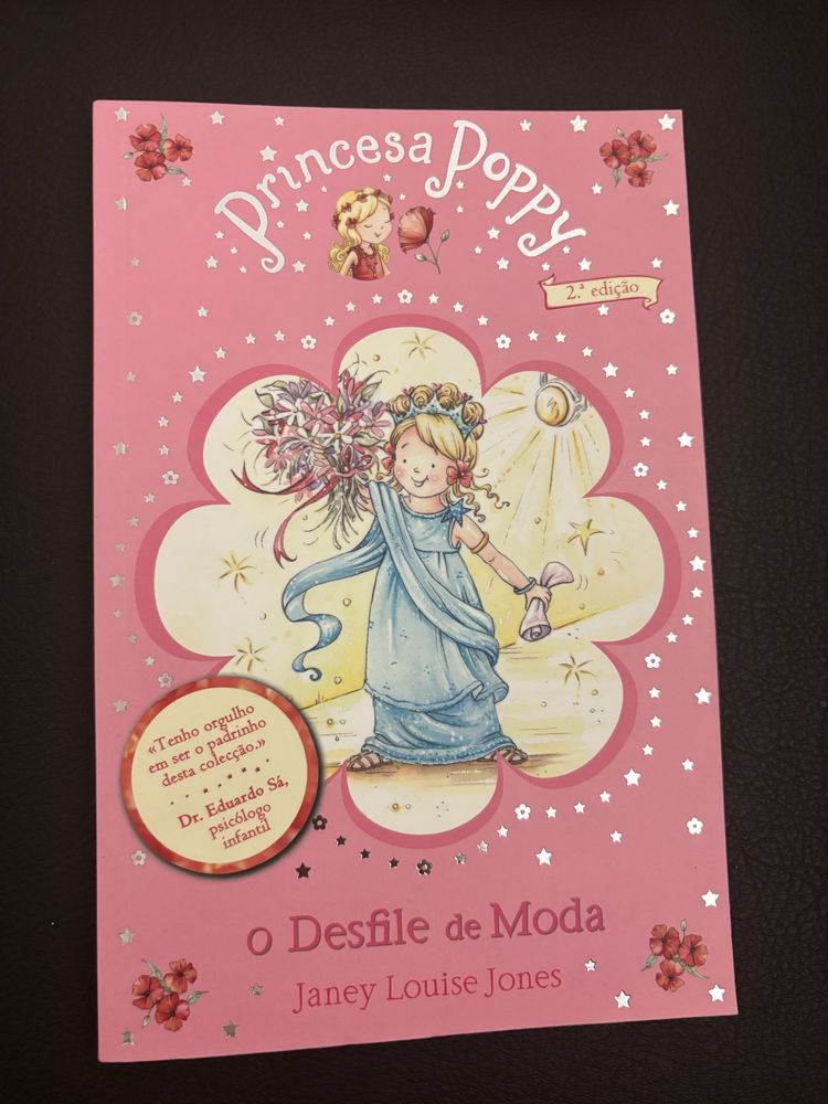 Livro da coleção Princesa Poppy
