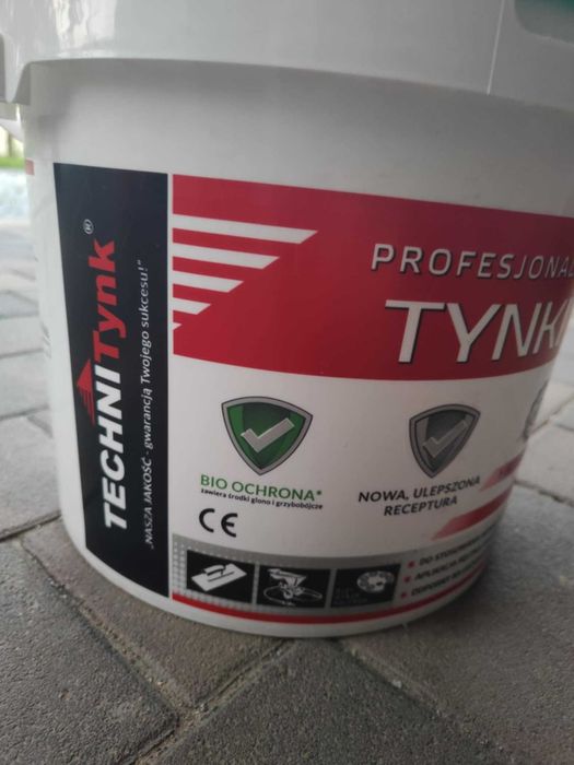 Tynk siloksanowy FIRMY TECHNITYNK do negocjacji (Ciepła biel) 25kg/opk