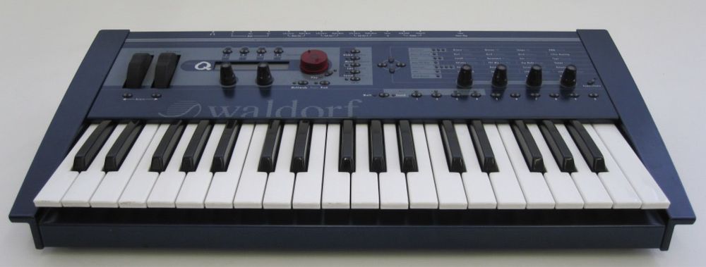 Waldorf Micro Q Keyboard Synthesizer German Beast Drums Arp Sequencer