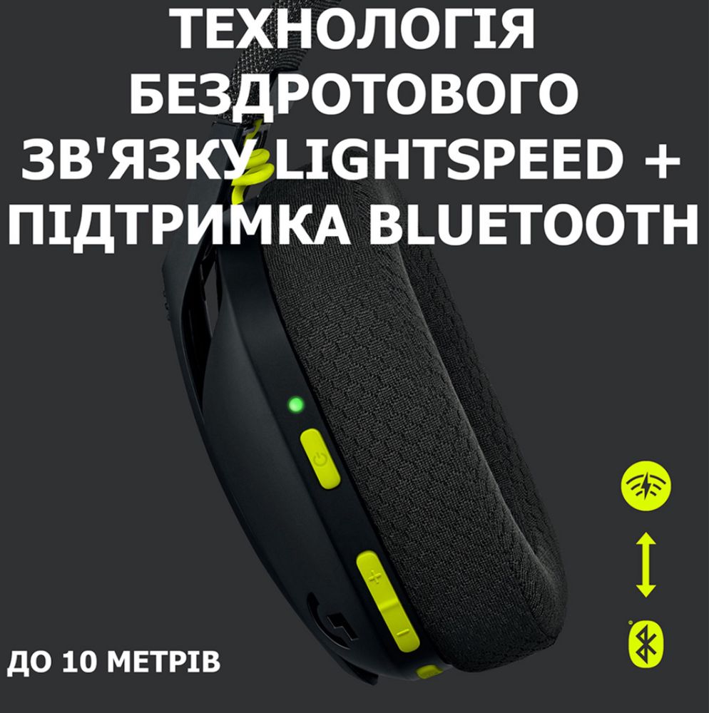 Навушники Logitech G435 LIGHTSPEED Wireless / Беспроводные наушники