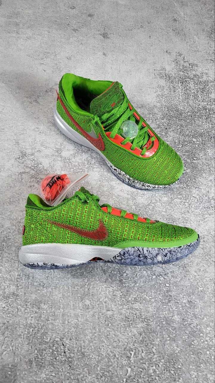 Оригінал Nike LeBron 20 "Christmas" + дод. шнурки (EUR-42-43)