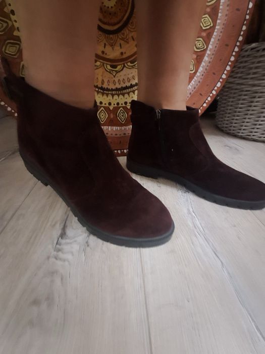 Ботильони шкіра натуральна