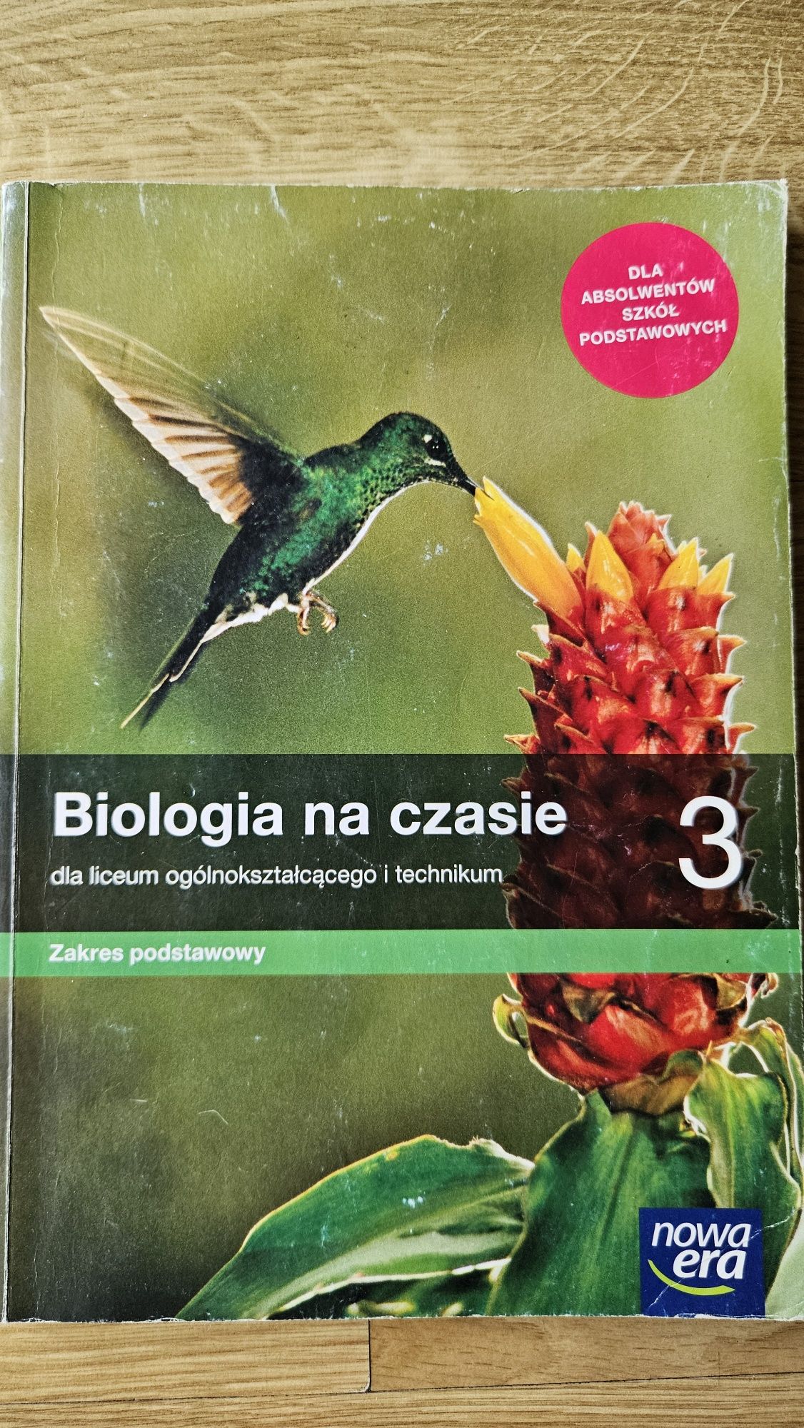Biologia na czasie 3 dla liceum I technikum