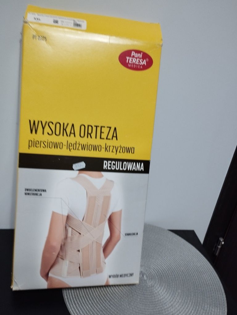 Orteza piersiowo-lędzwiowo-krzyżowa XXL