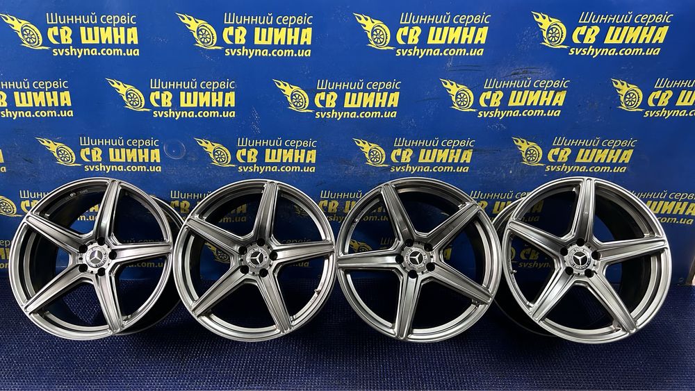 Диски 5x112 R20 Mercedes W222 W221 CLS E Class різноширокі