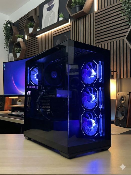 Nowy Komputer gamingowy PC RTX 5060/R5 8400/32GB DDR5/1TBSSD NVME