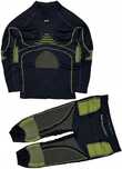 X-bionic Termoaktywny Komplet Męski Muscle Fit Logowany r. L/XL