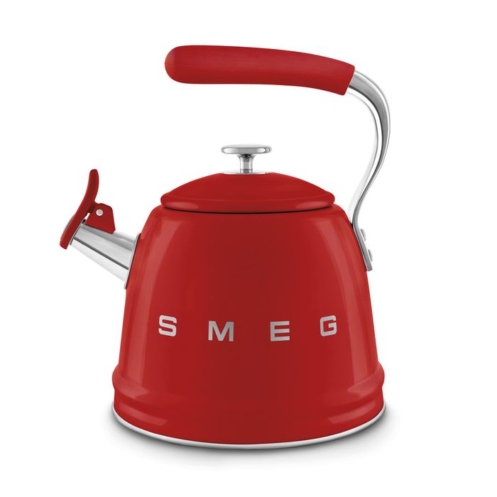 Чайник зі свистком Smeg металевий