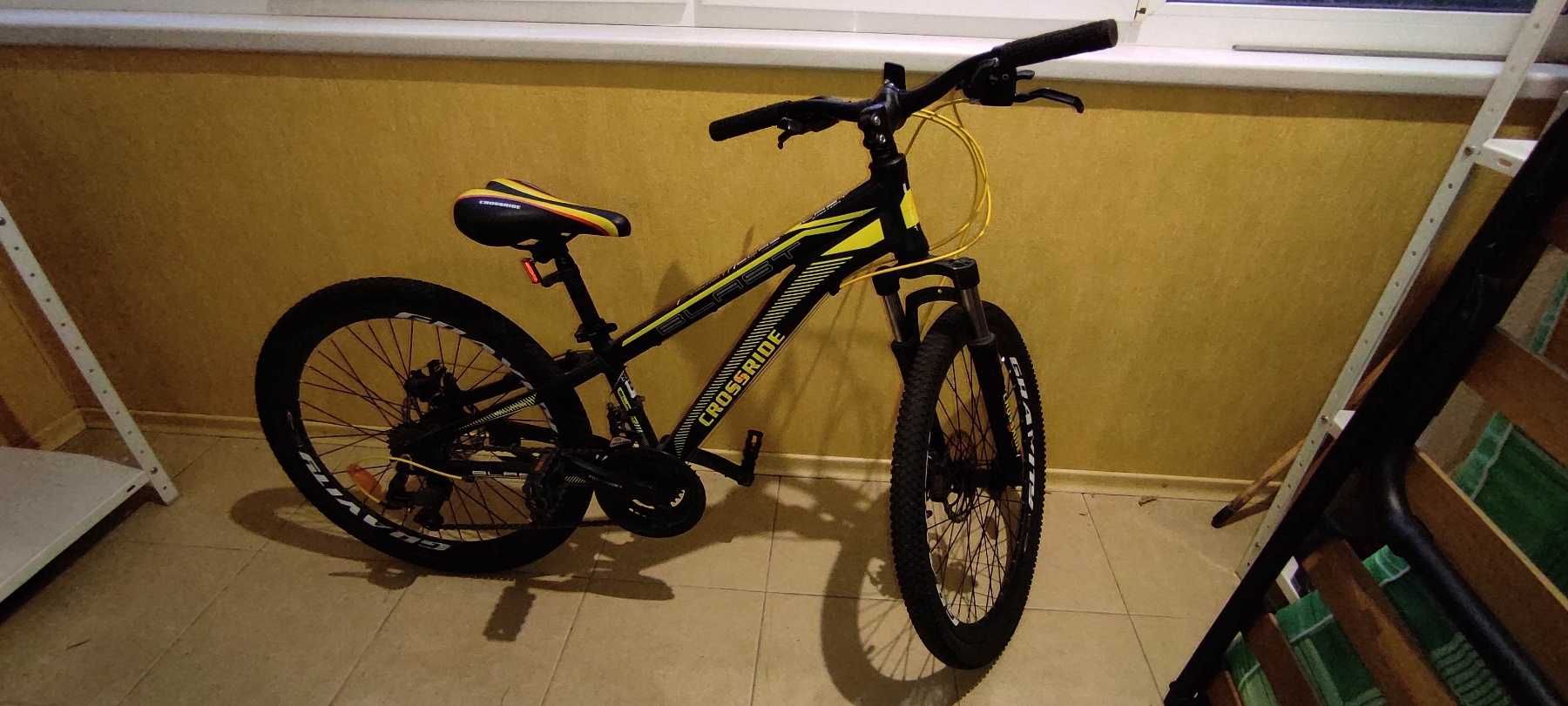 Велосипед 24" Crossride MTB Blast Eco 2021 11" зріст до 135 см