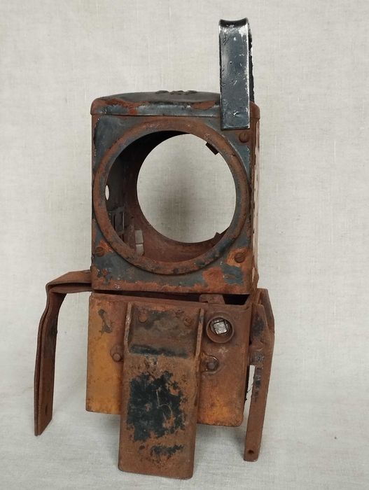 stara lampa kolejowa PKP