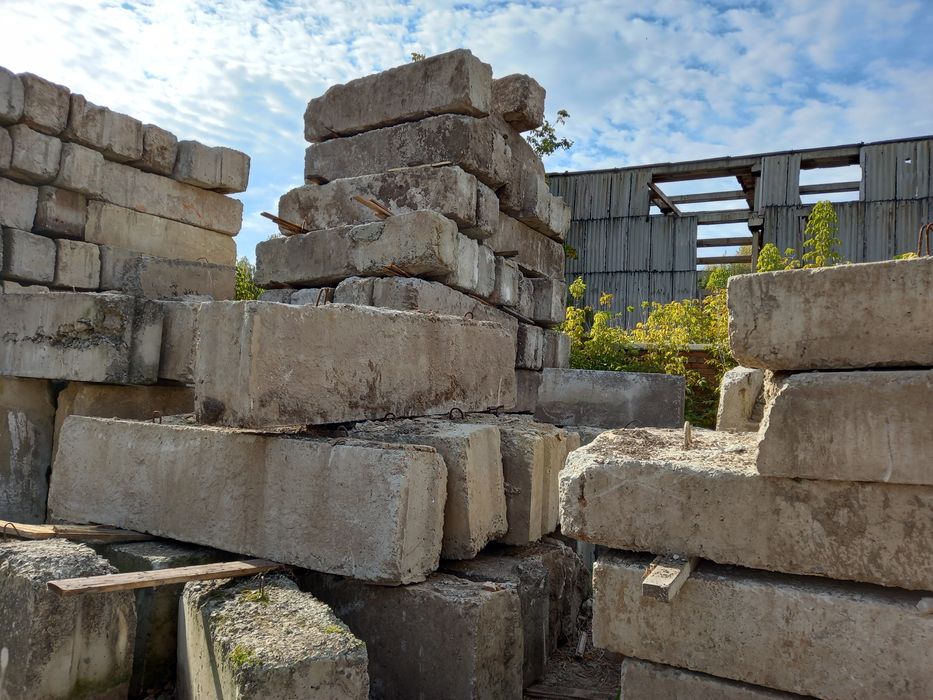 Блоки фундаментные. Плиты перекрытия. Перемычки. Прогоны. Ригеля. Сваи