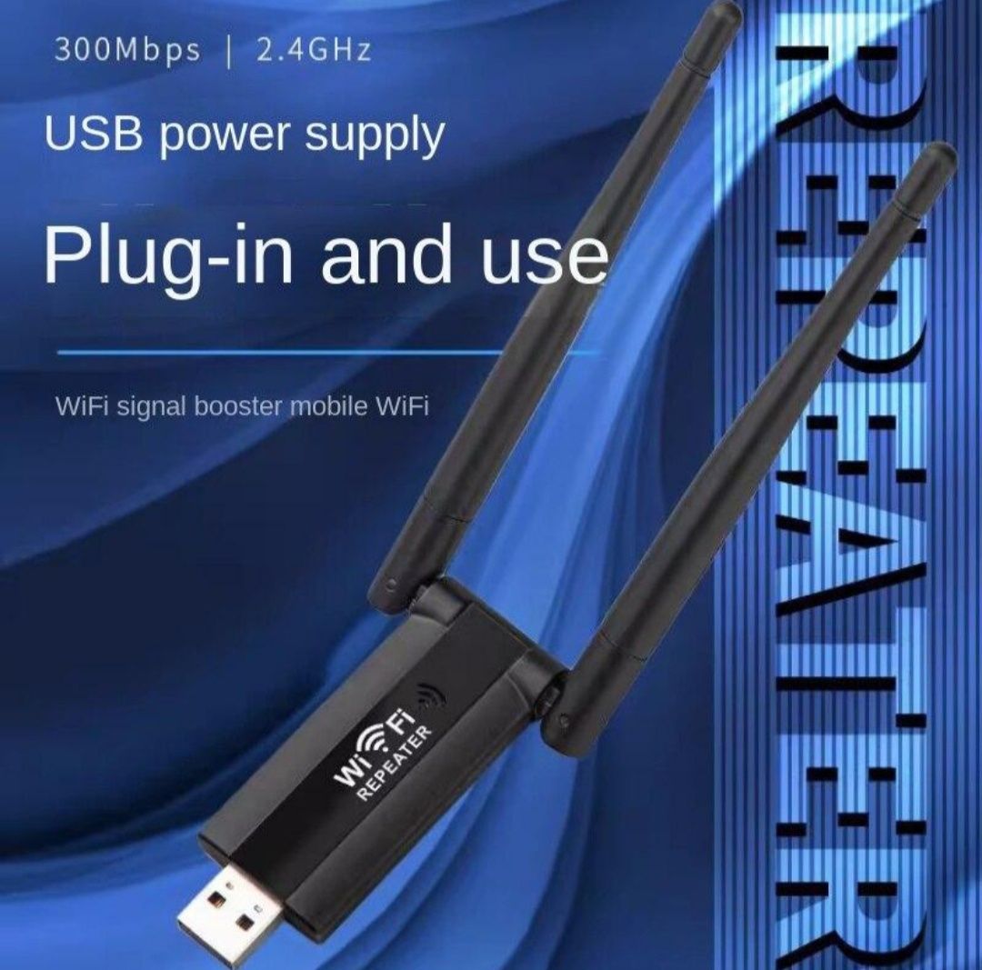 USB Mini усилитель сигнала Wi-Fi