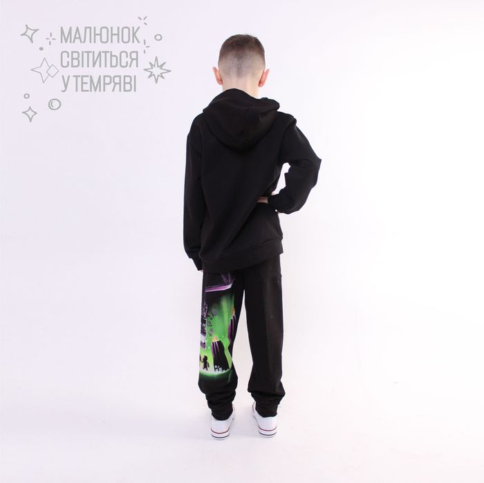 Теплий костюм майнкрафт для хлопчика світяшка