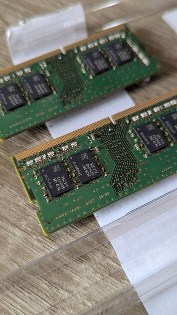 Оперативна пам'ять Samsung DDR4 8GB 3200MHz SODIMM (2x8GB)