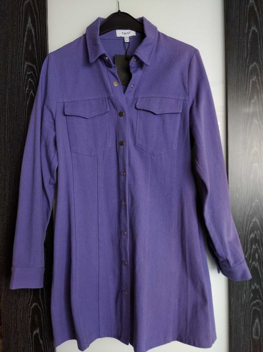 Новое яркое джинсовое платье мини!