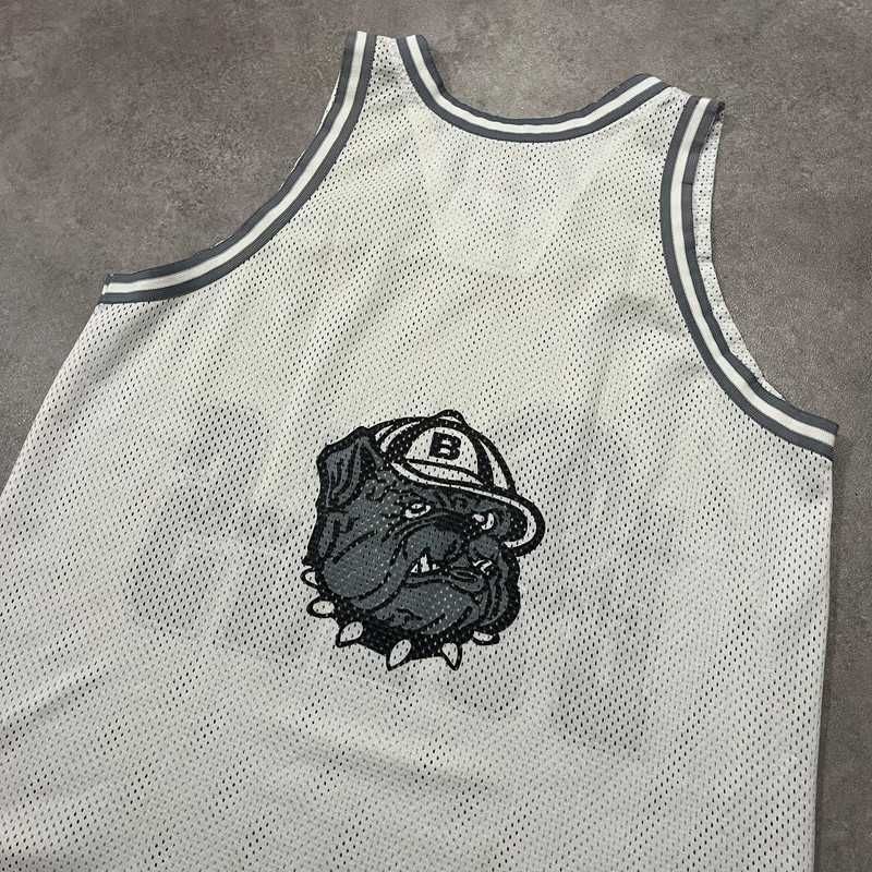 Vintage Koszulka Tank Top Bulls Jersey Baggy Rap Hip Hop Retro Y2K 90s