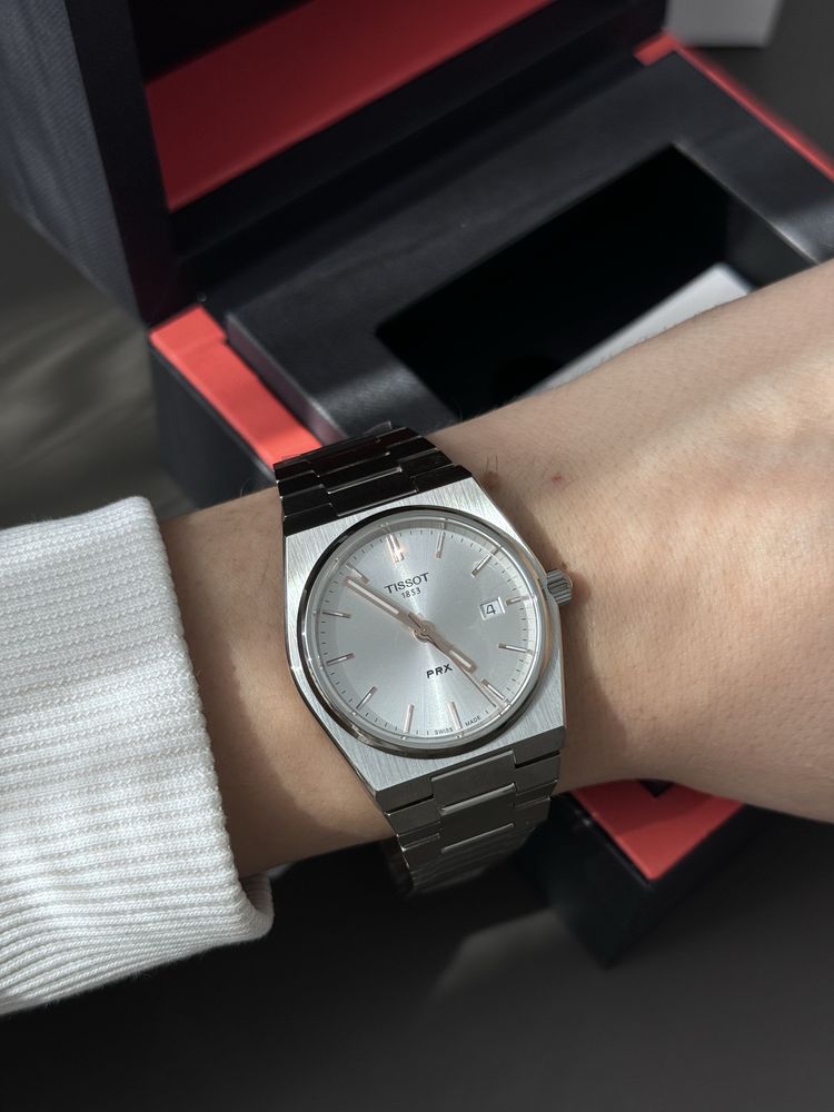 Оригінальний годинник Tissot PRX T137.410.11.041.00