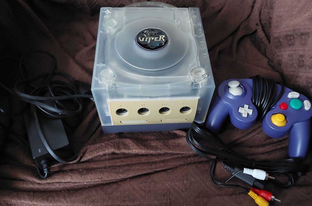 Nintendo Gamecube chipada +case Viper