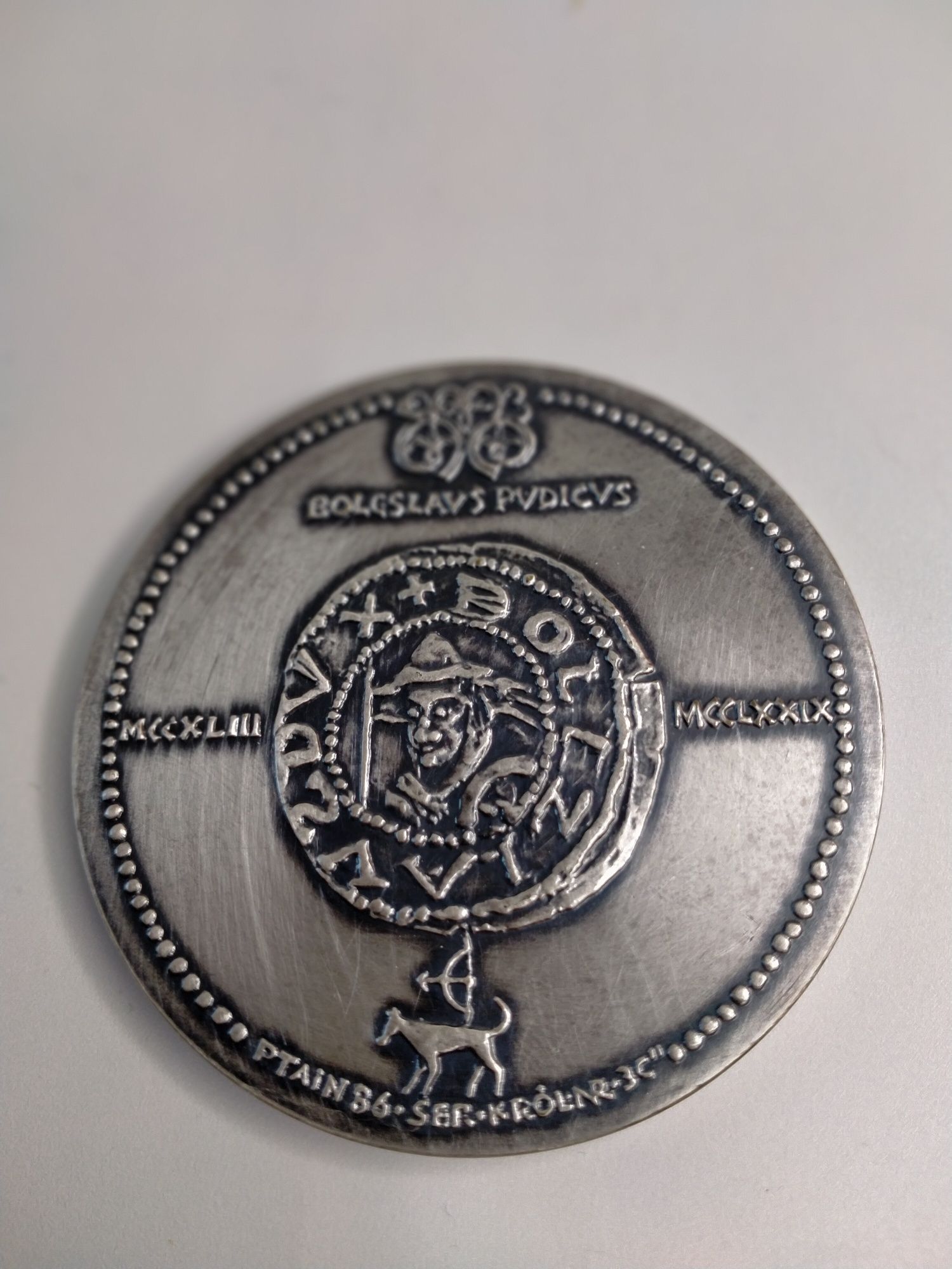 Medal Ptain seria królewska nr 3 c