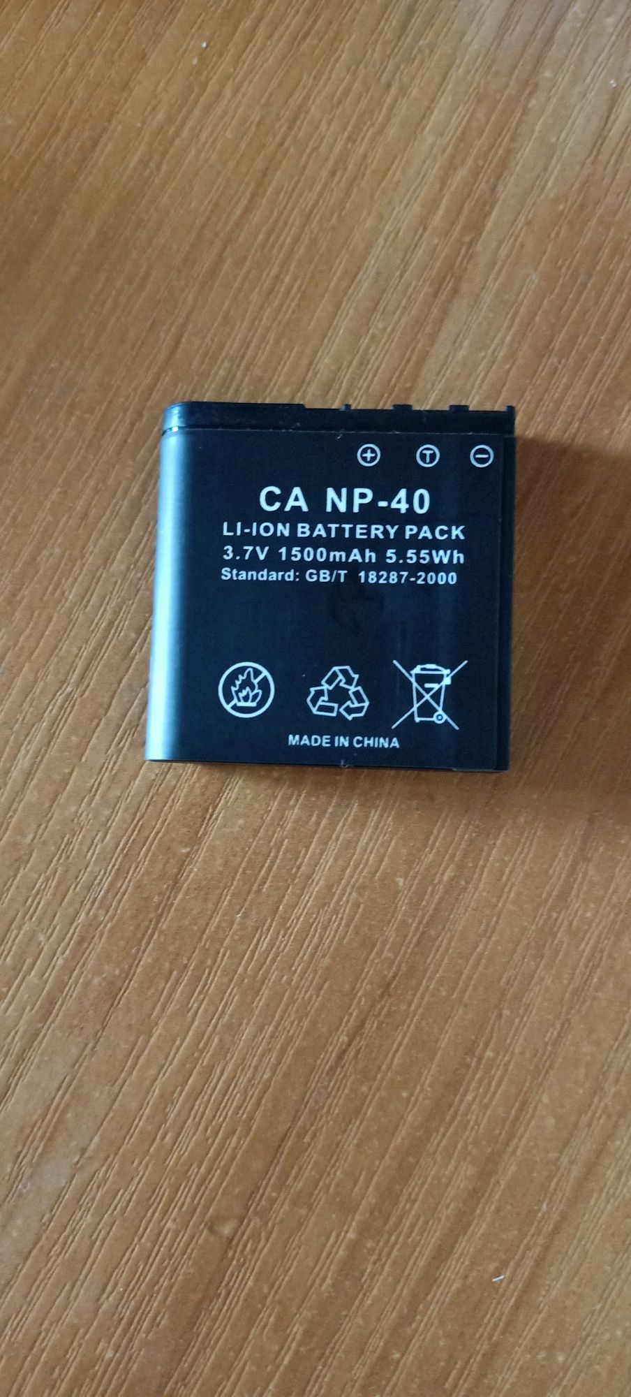Аккумулятор на фотоаппарат Canon CA NP-40 LI-ION Battery pack 3.7 v