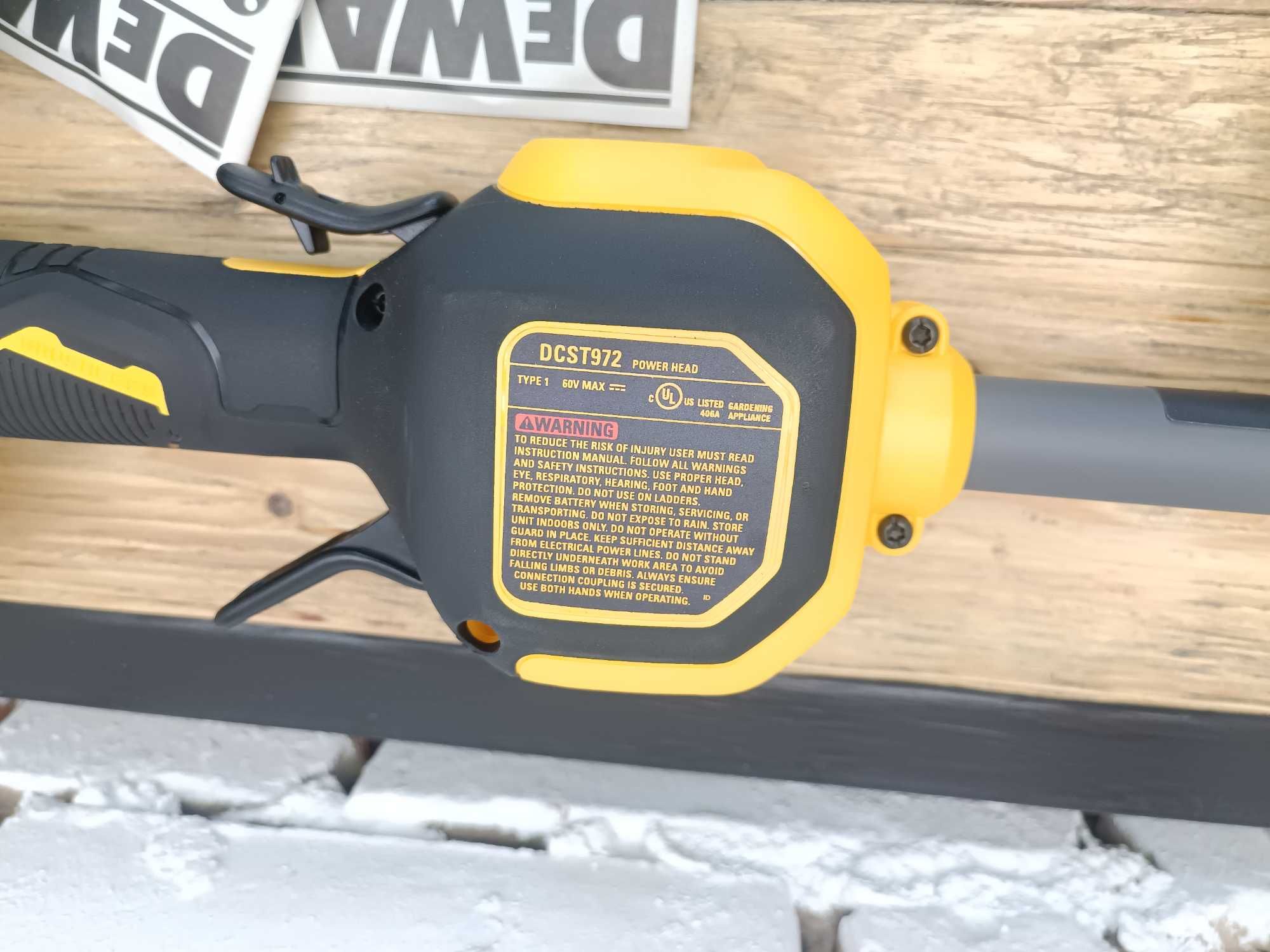 Акумуляторний тример DeWalt FLEXVOLT 60V DCST972 з США Made in Mexico