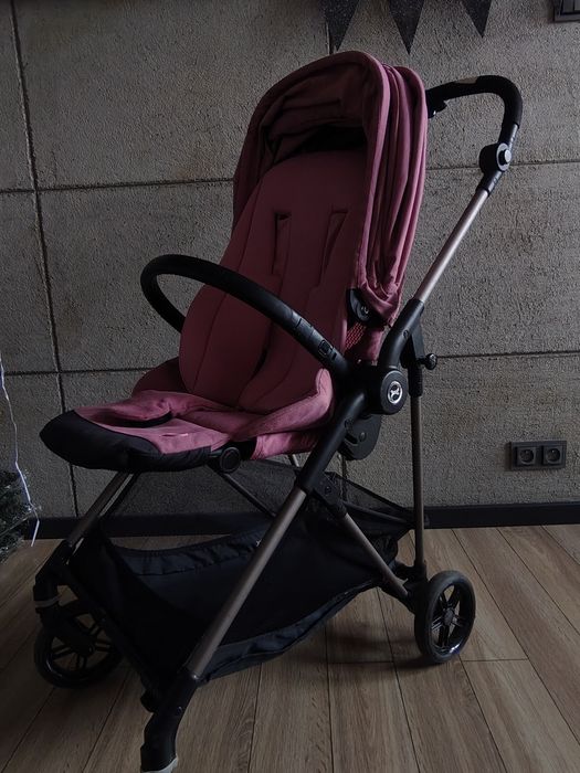 Wózek Cybex Melio – różowy, używany sporadycznie