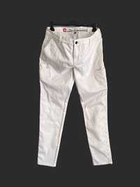 Engelbert Strauss białe spodnie bawełna XL/XXL