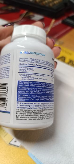 L-carnitine All nutrition