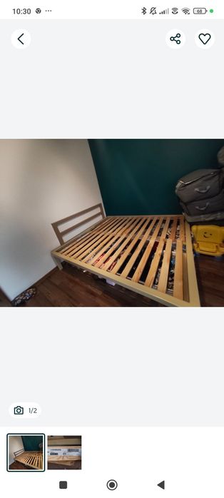 Łóżko bardzo solidne