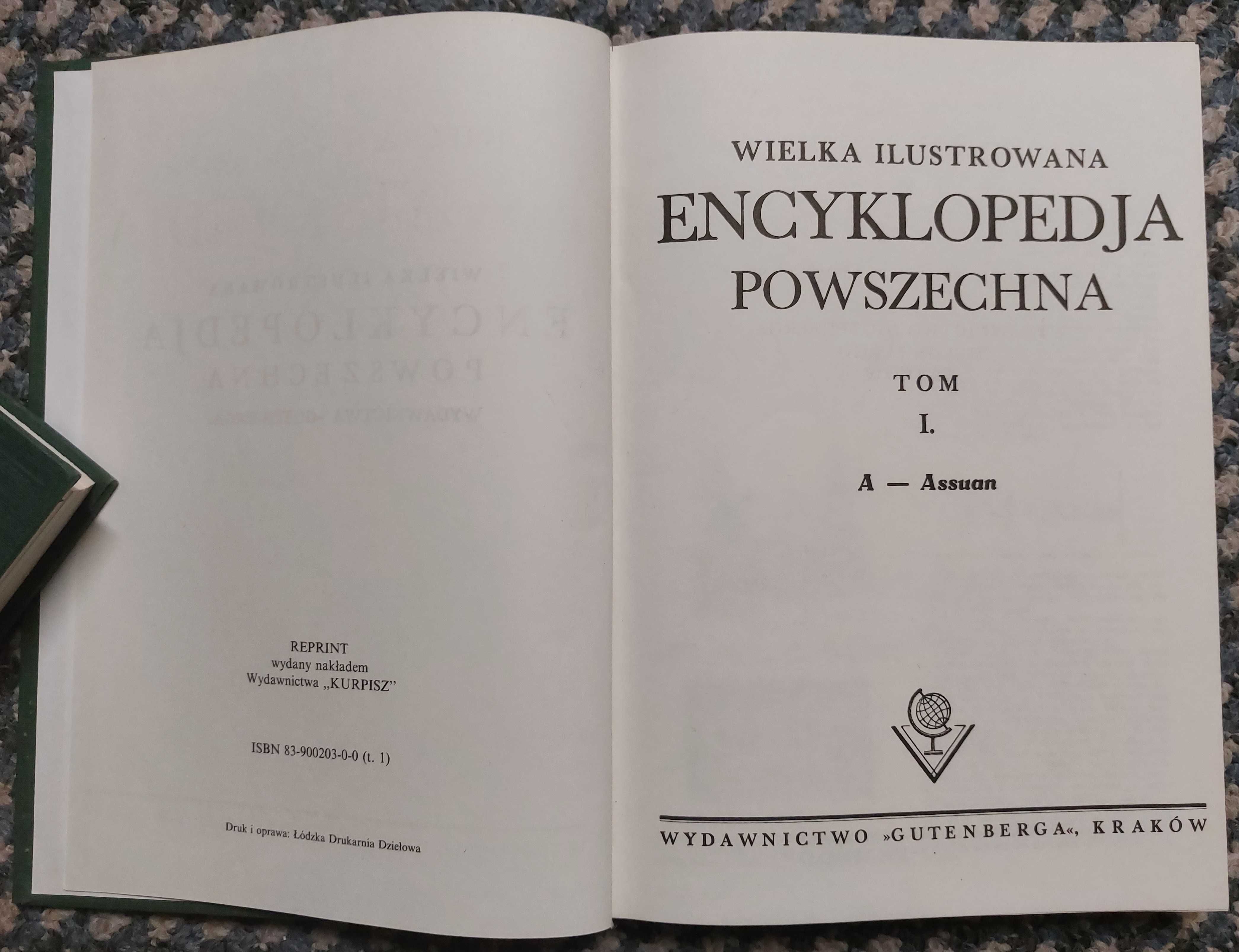 Encyklopedia Gutenberga - komplet, 38 tomów