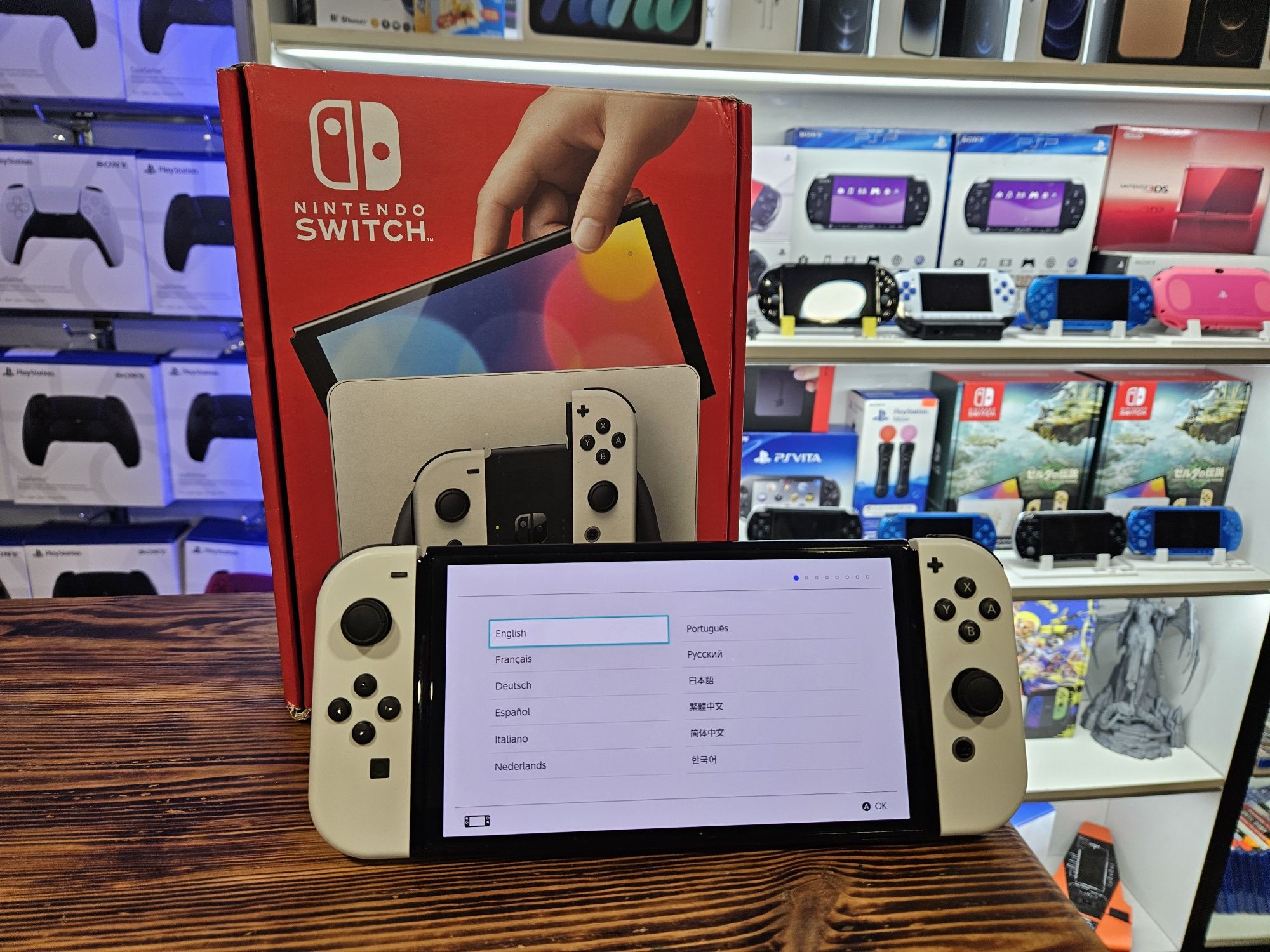 Nintendo switch OLED б/у