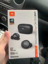 Jbl live free NC + tws новые