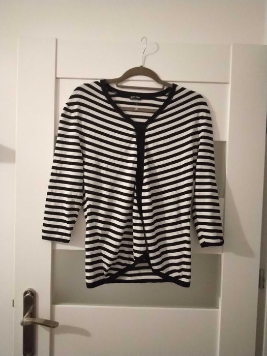 Sweter w paski  damski