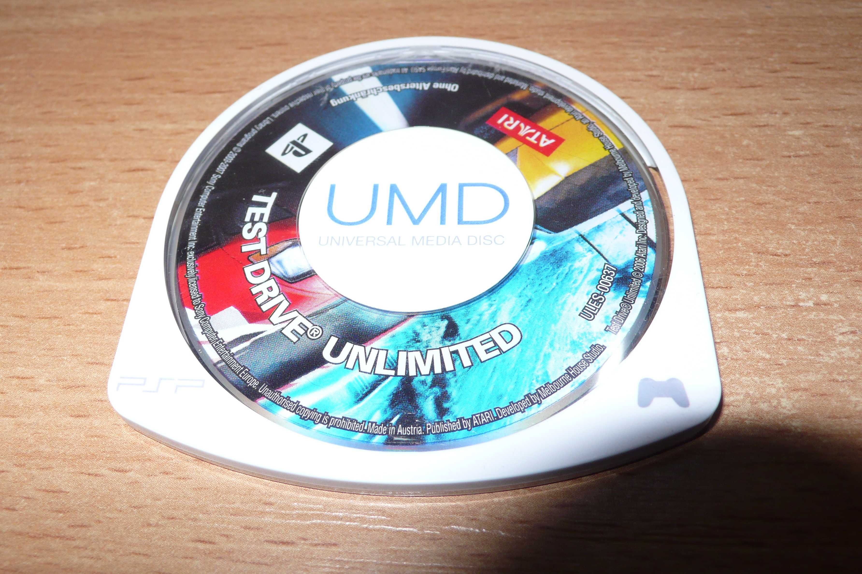 Gra do Sony PSP Test Drive Unlimited