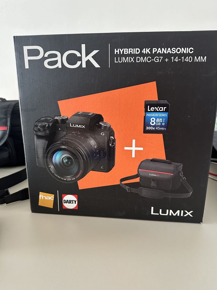 Panasonic Lumix DMC-G7 + Lente Lumix G Vario 14-140mm F3.5-5.6